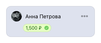 Участник со статусом оплаты оплачено
